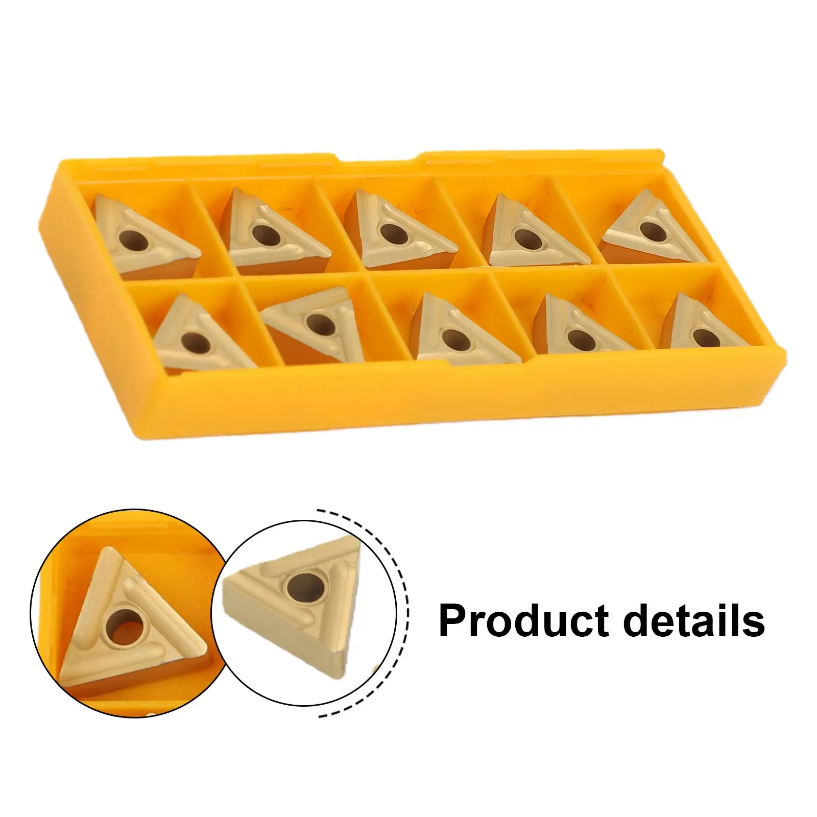

Carbide Insert Carbide Cutting Tools CNC Carbide Inserts Compatible With CNC Lathes Excellent Cutting Performance