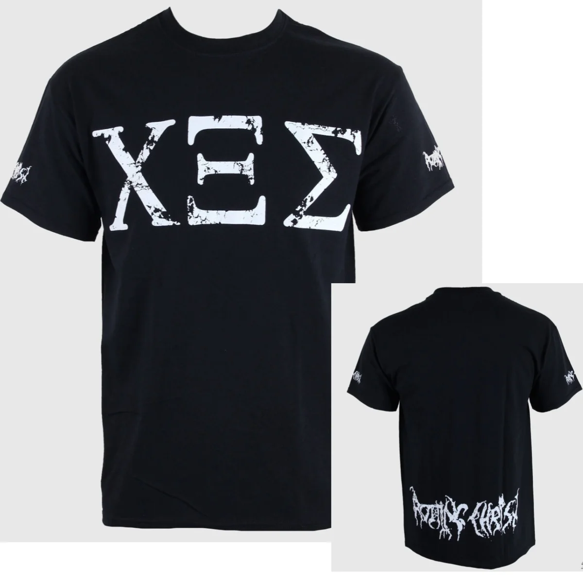 Pop Rotting Christ Graphic Cotton T-shirt Unisex Summer Short Sleeve Fashion Brand Tee Luxury Casual Vintage Tees