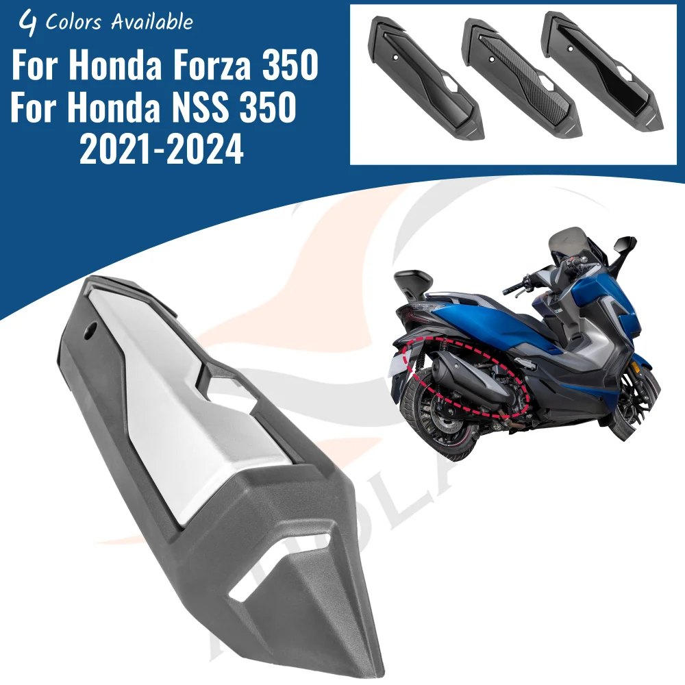 

Motorcycle Exhaust Muffler Pipe Protection Cover Heat Shield Shell For Honda Forza 350 NSS350 2021- 2024 Forza350 Accessories