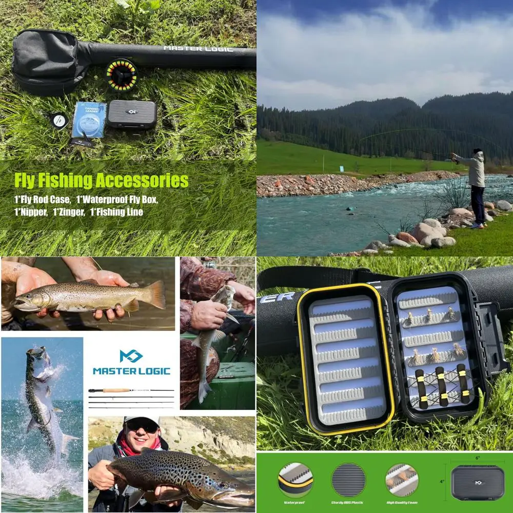 Fly Fishing Rod And…