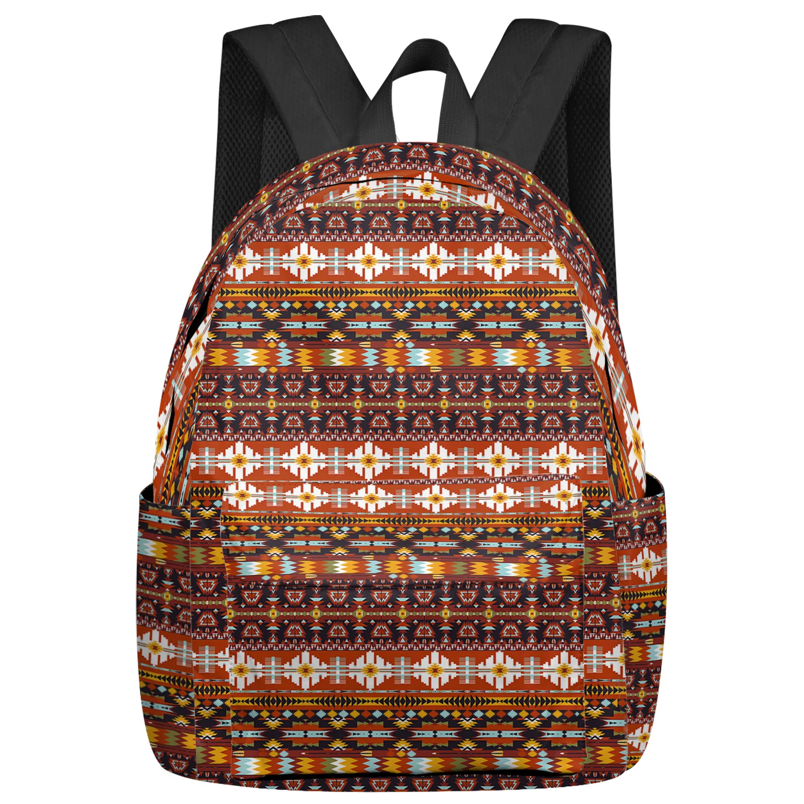 Totem Triangle Backpack Teenagers Student School Bags Laptop Custom Backpack for Men Women Travel Bag