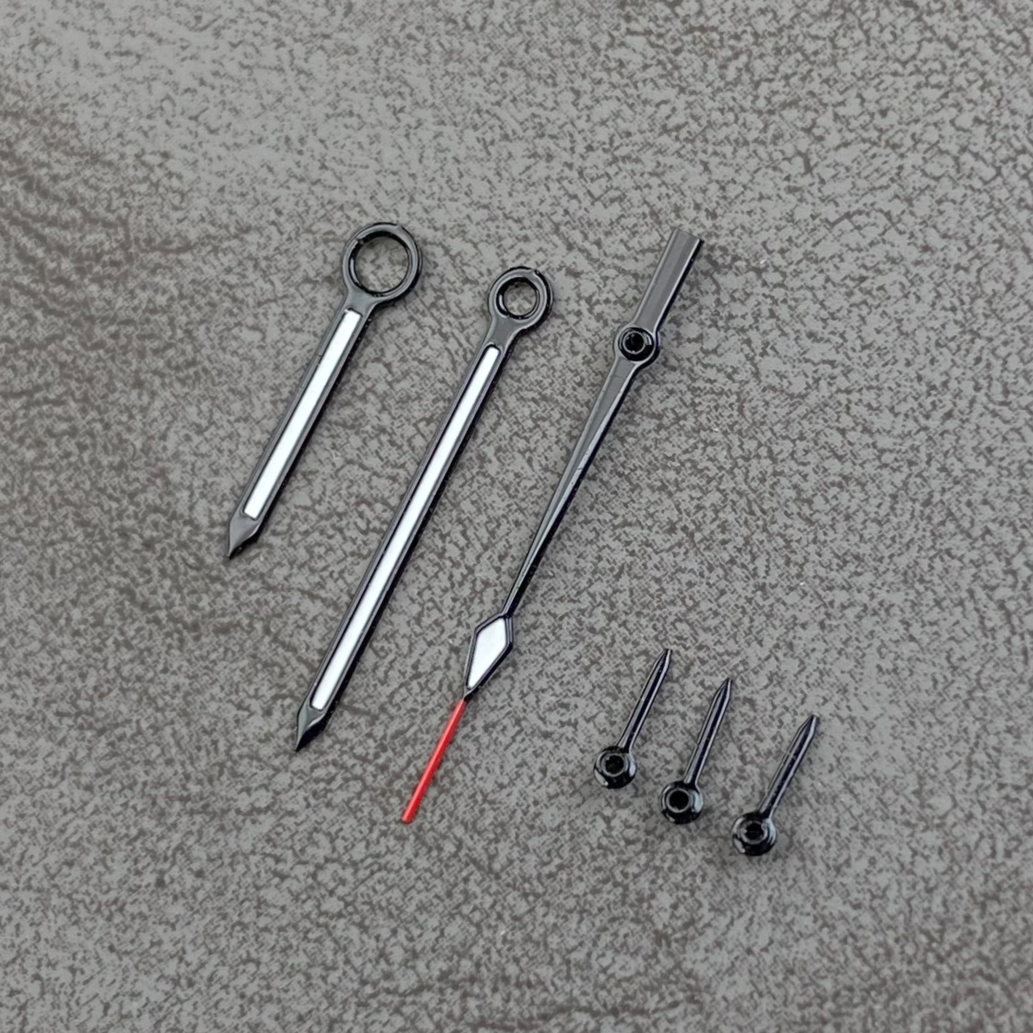 VK63 時計針グリーン発光ホワイトブルーブラック 6 針フィット VK63 クォーツムーブメント時計部品ポインター/針アクセサリー