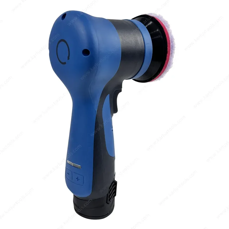 75mm Cordless Buffer Polisher 3 Inch Portable Rotary Detailing Tool 75W Adjustable Speed Battery Powered Industrial Grade