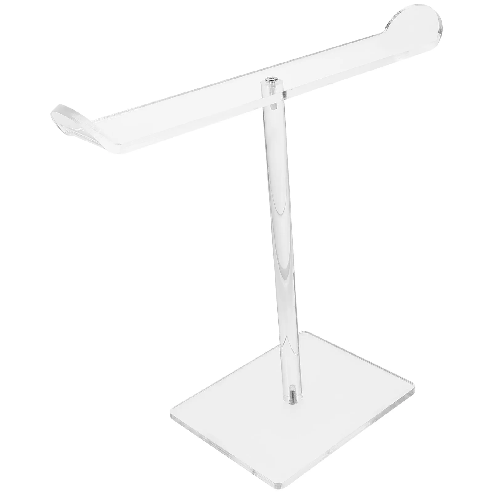 Transparent Acrylic Headband Storage Organizer Stand Wall Mount Hairband Rack for Women Boutique Dressing Room Jewelry