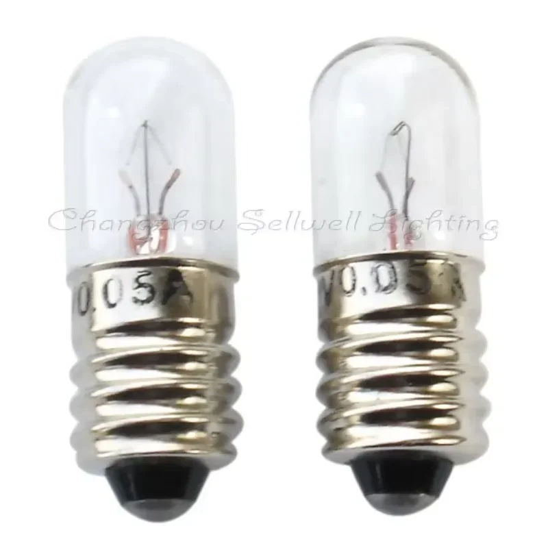 E10 T10x28 12v 0.05a Miniature Lamp Light Bulb A108 2025-03