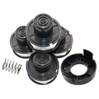 4PKS Spool and Line Bump Feed Fits Black And Decker GL360 GLC500 GL250 GL310 Strimmers A6226