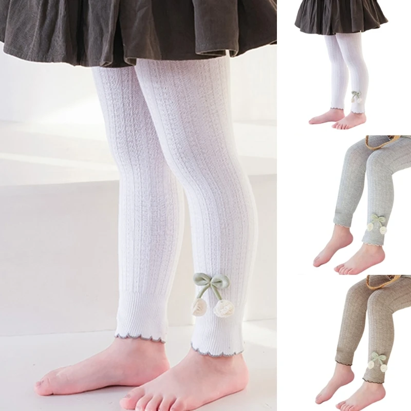 

Baby Pantyhose Girls Spring Autumn Tights Fashionable Child Casual Long Pants Cropped Trousers Kids Leggings