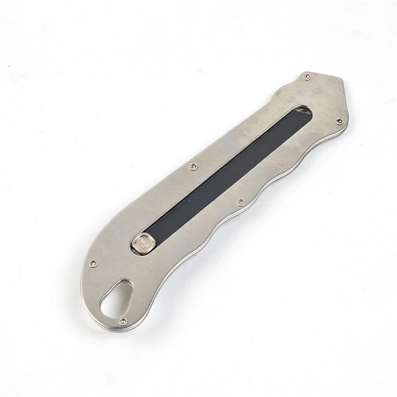 New Stainless Steel Utility Knife Steel Wallpaper Knife Holder Durable Sturdy Fast Cutting Manual Lock