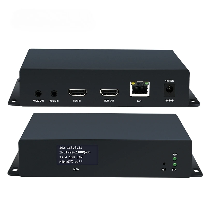 H.265/H.264 HDMI to IP encoder 1080P60 RTMP/RTMPS/SRT HDMI video encoder