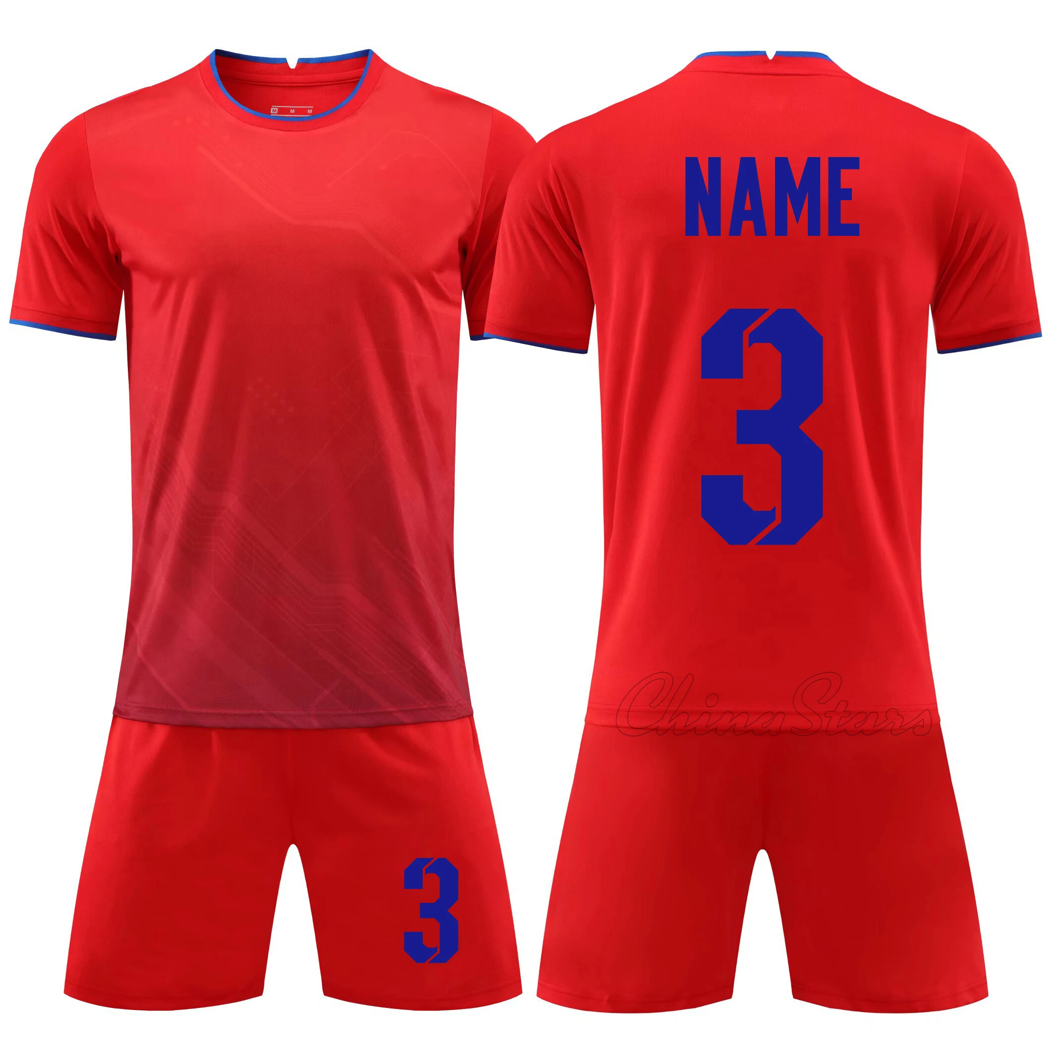 أعلى جودة الشباب زي كرة القدم السراويل مع جيب أطفال بنين كيت كرة القدم مجموعة DIY موحدة الكبار مخصص كرة القدم جيرسي السراويل