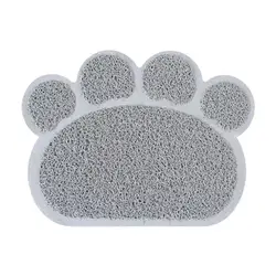 Practical Pet Litter Mat Cloth Fine Workmanship Stable Claw Shape Kitten Mat Cat Litter Pad Grinding Claw