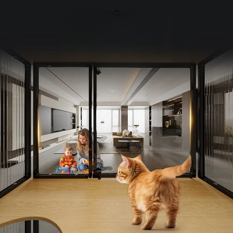 Cat cage villa oversized household cat cabinet with climbing frame nest integrated wooden