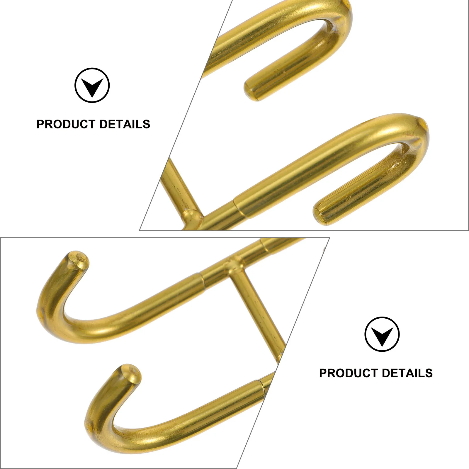 

2 Pcs Stainless Steel Hooks Strong Load Bearing Bathroom Kitchen Organizer Punch Free Door Hook Storage Space Saver Hanging Home