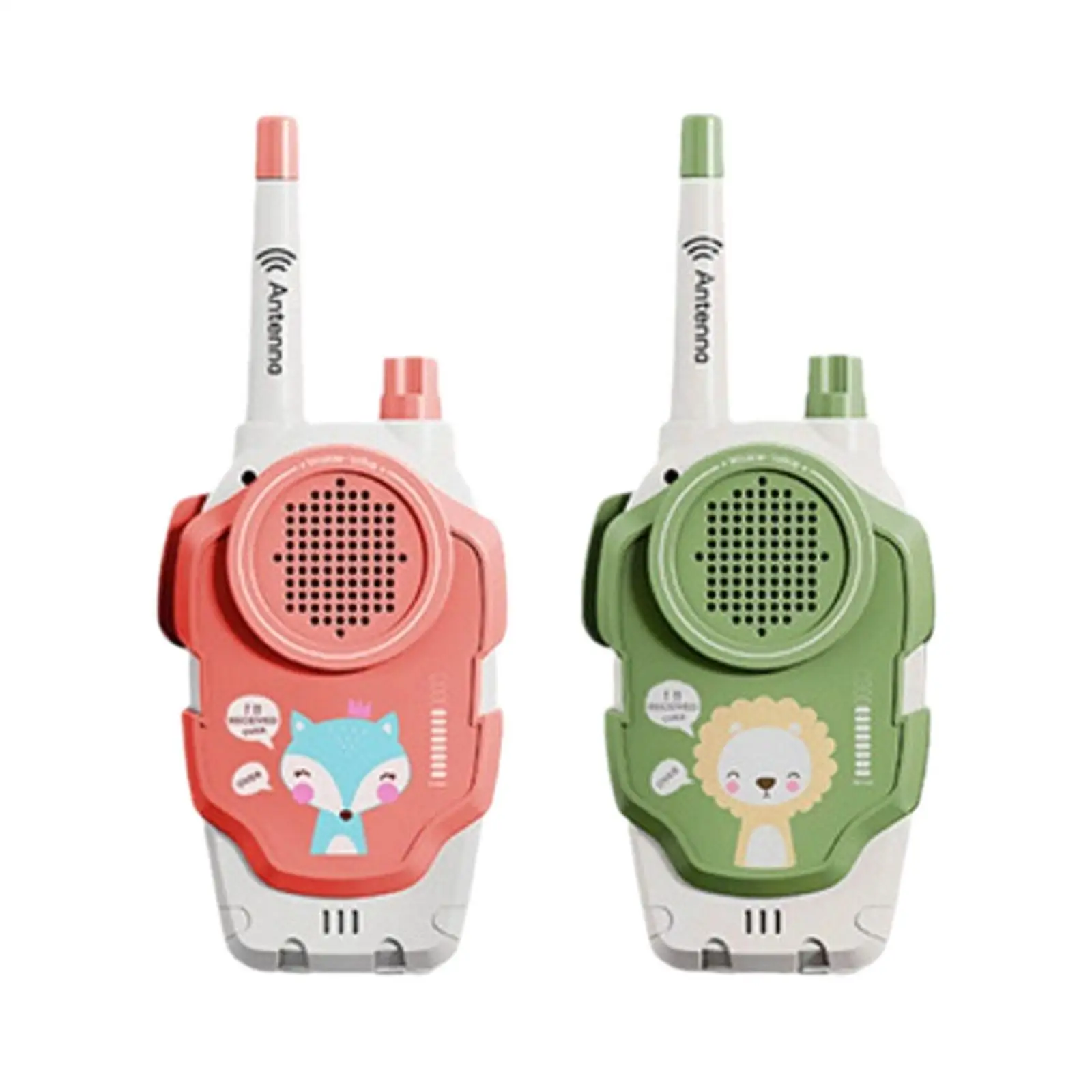 2Pcs Kids Talkies Clearly Handheld Radio Phone for Infant Birthday New Year