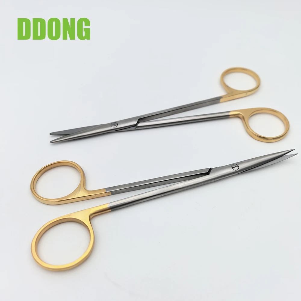 Ultra-fine Surgical Scissors, Pet Soft Tissue Instruments, Veterinary Surgical Tools, High-quality Stainless Steel Material view 2