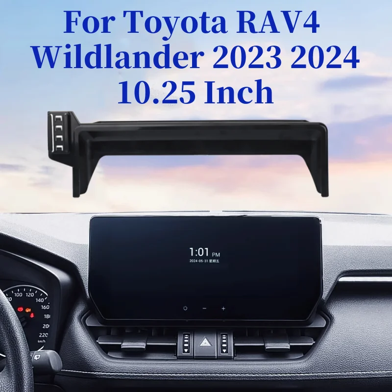 

For Toyota RAV4 RAV 4 2023-2024 Car Phone Holder 360 Rotation Gravity Screen Fixed Base For Car Auto Interior Accessories