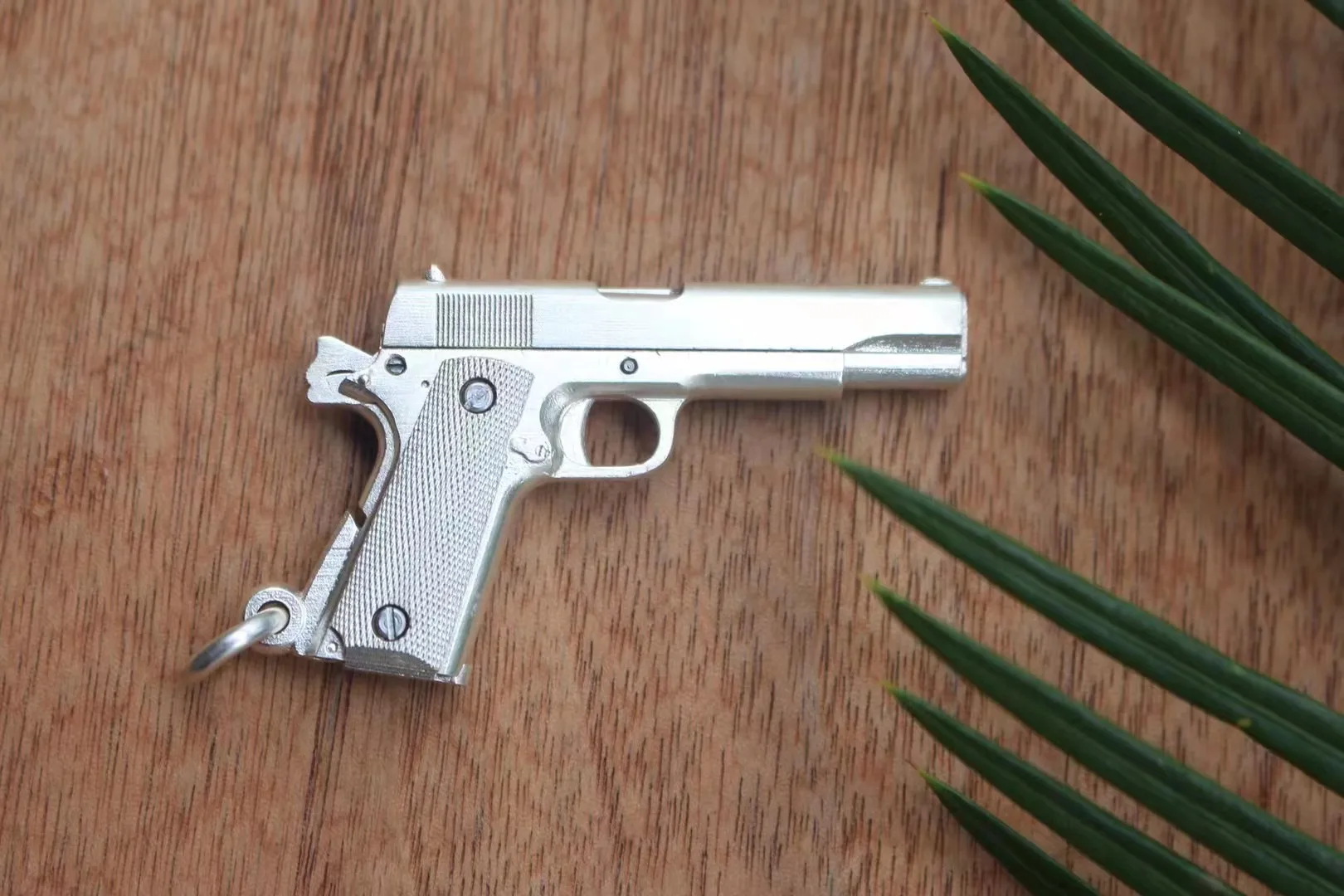 S925 General Engineering Edition-1911 Pistol Pendant