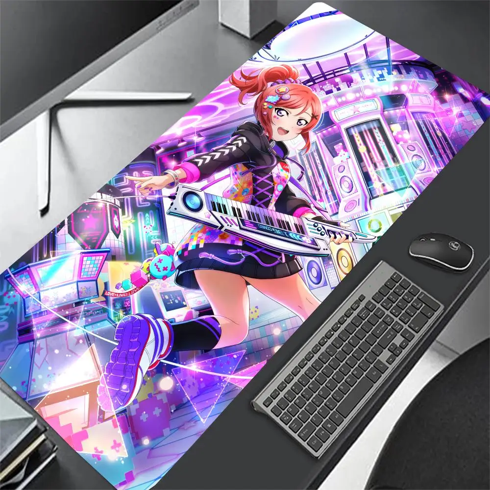 Anime LoveLive Nishikino Maki Mousepad Large Gaming Mouse Pad LockEdge Thickened Computer Keyboard Table Desk Mat