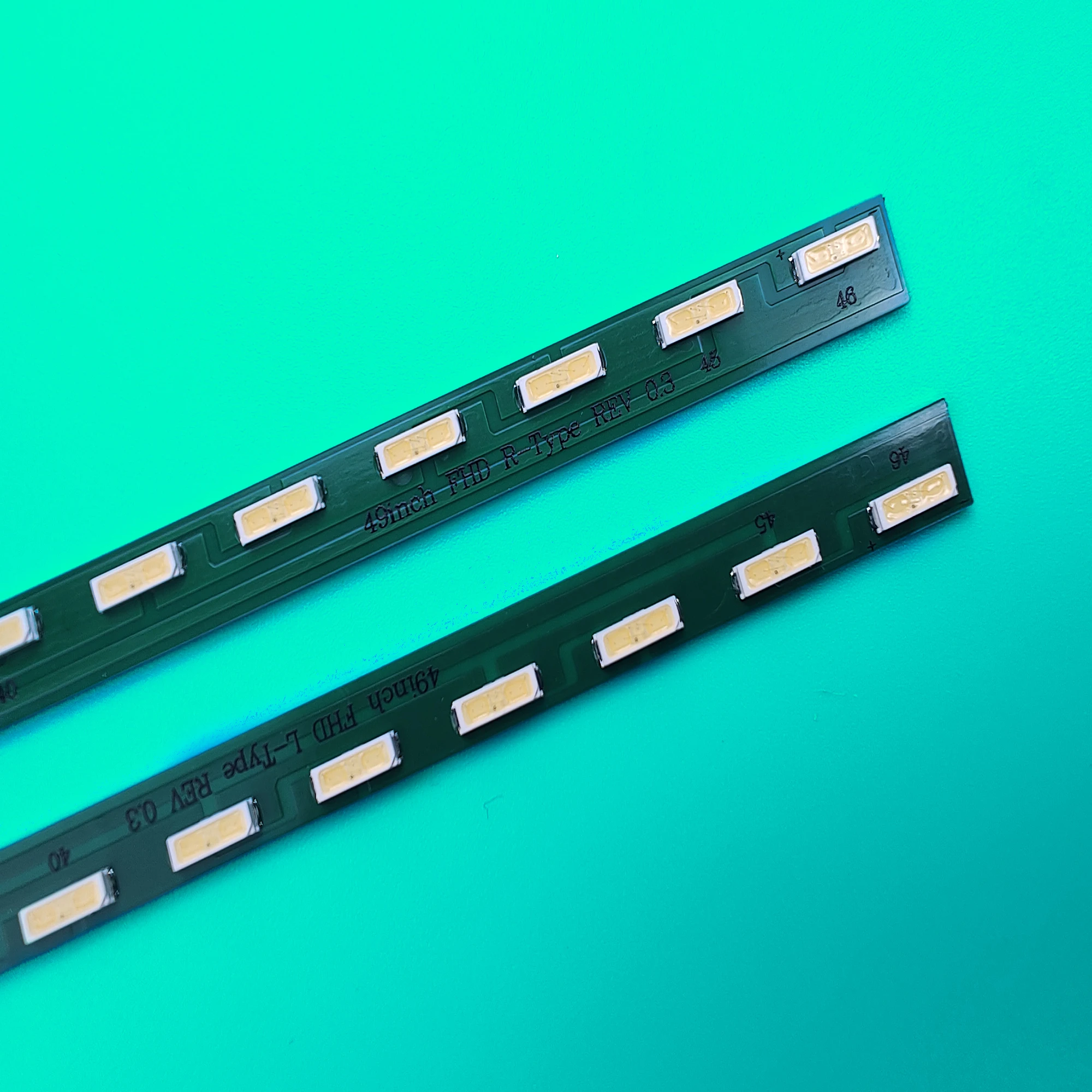 100 PCS New LED backlight strip for 49LF5400 49LF5410 49LF5900 49LF6900 49UF6907 49LF590V 49LF540V MAK63267301 G1GAN01-0791A