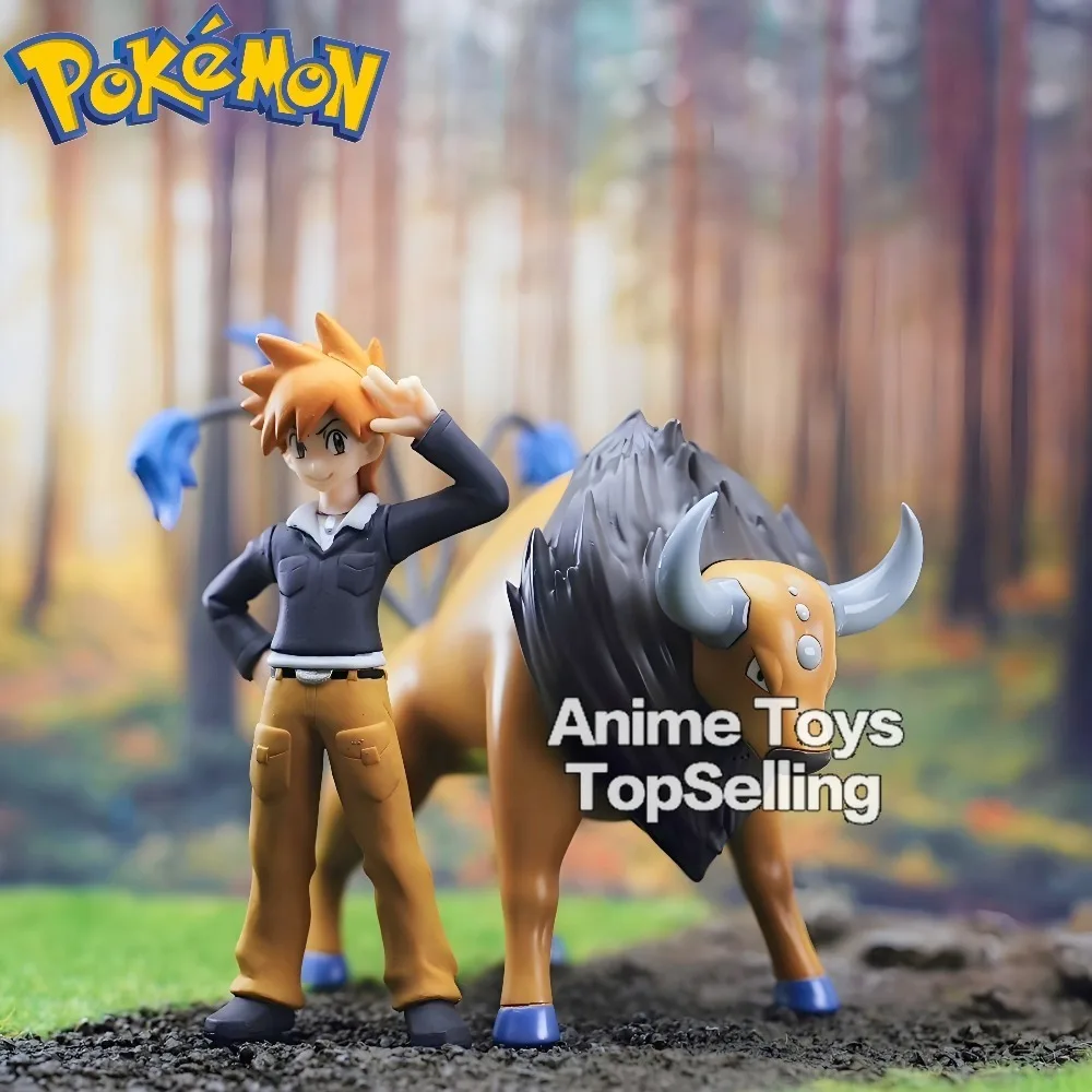 Anime pokemen figura tauros figuras de ação estátua pvc desktop ornamentado coleção modelo brinquedos presentes 6-7cm