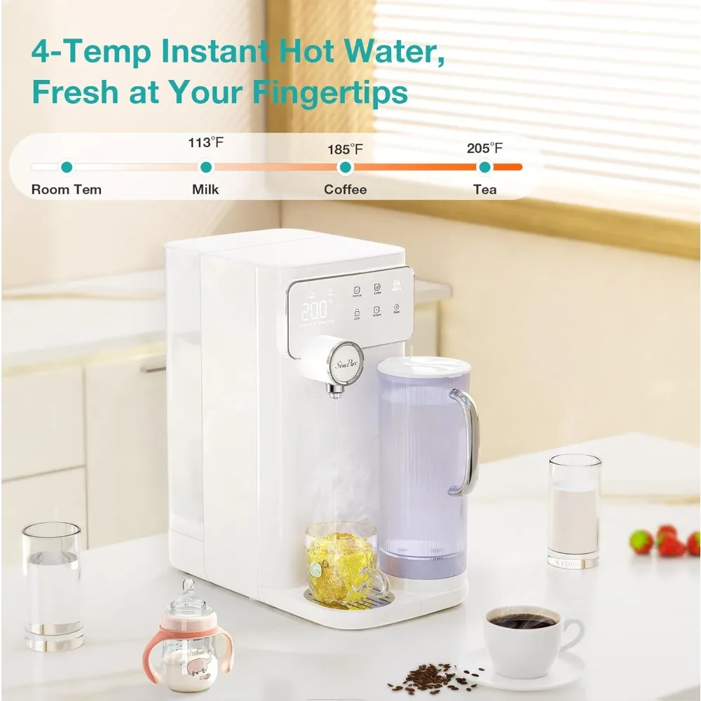

Free Delivery - Y10H Instant Hot Reverse Osmosis Water Filter Countertop, 6-Stage RO Water Filtration System