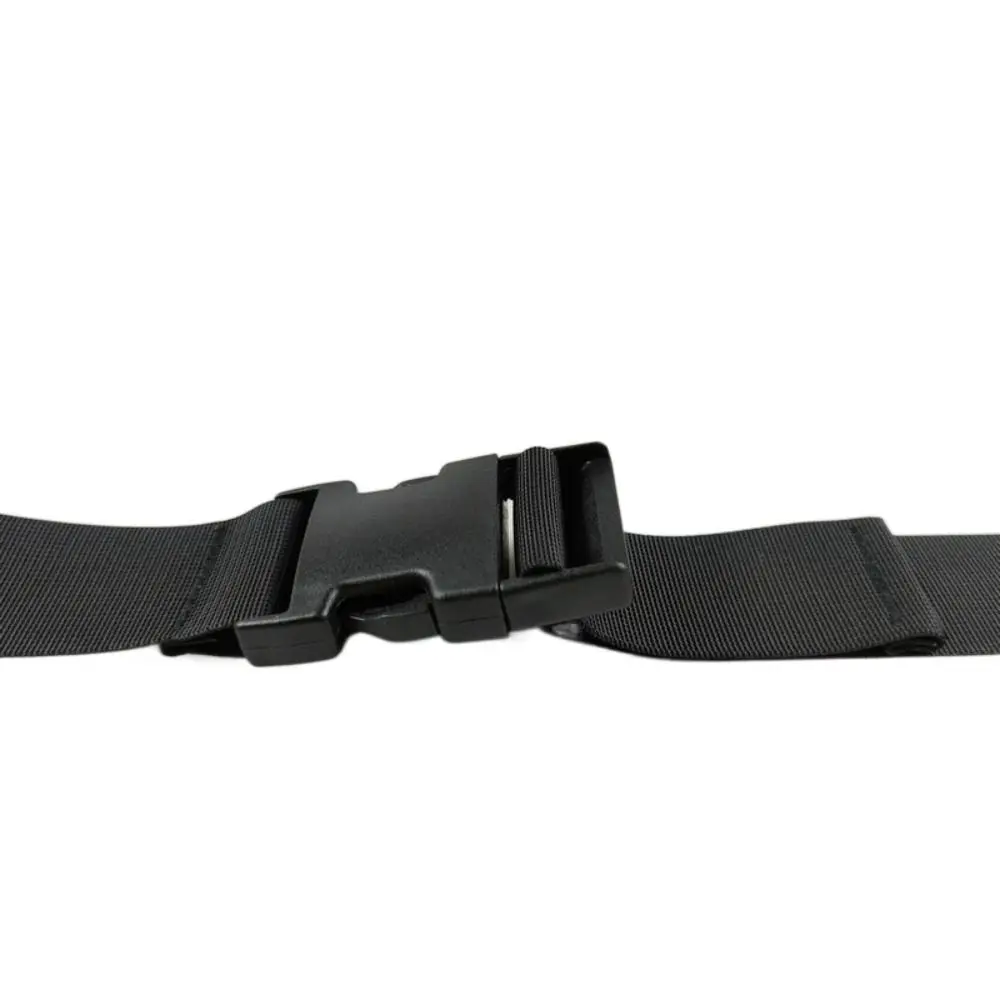 Fashion Quick Release Nylon Braided Belt Luxury Brand Design Adjustable Plastic Buckle Waistband Leisure Casual Canvas Strap