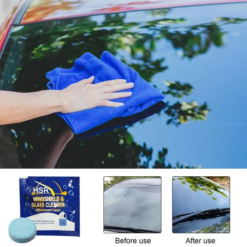 

Car glass water effervescent tablet Concentrated Cleaning Tablets for Auto Wiper Glass Effective Detergent for Cars Windscreens