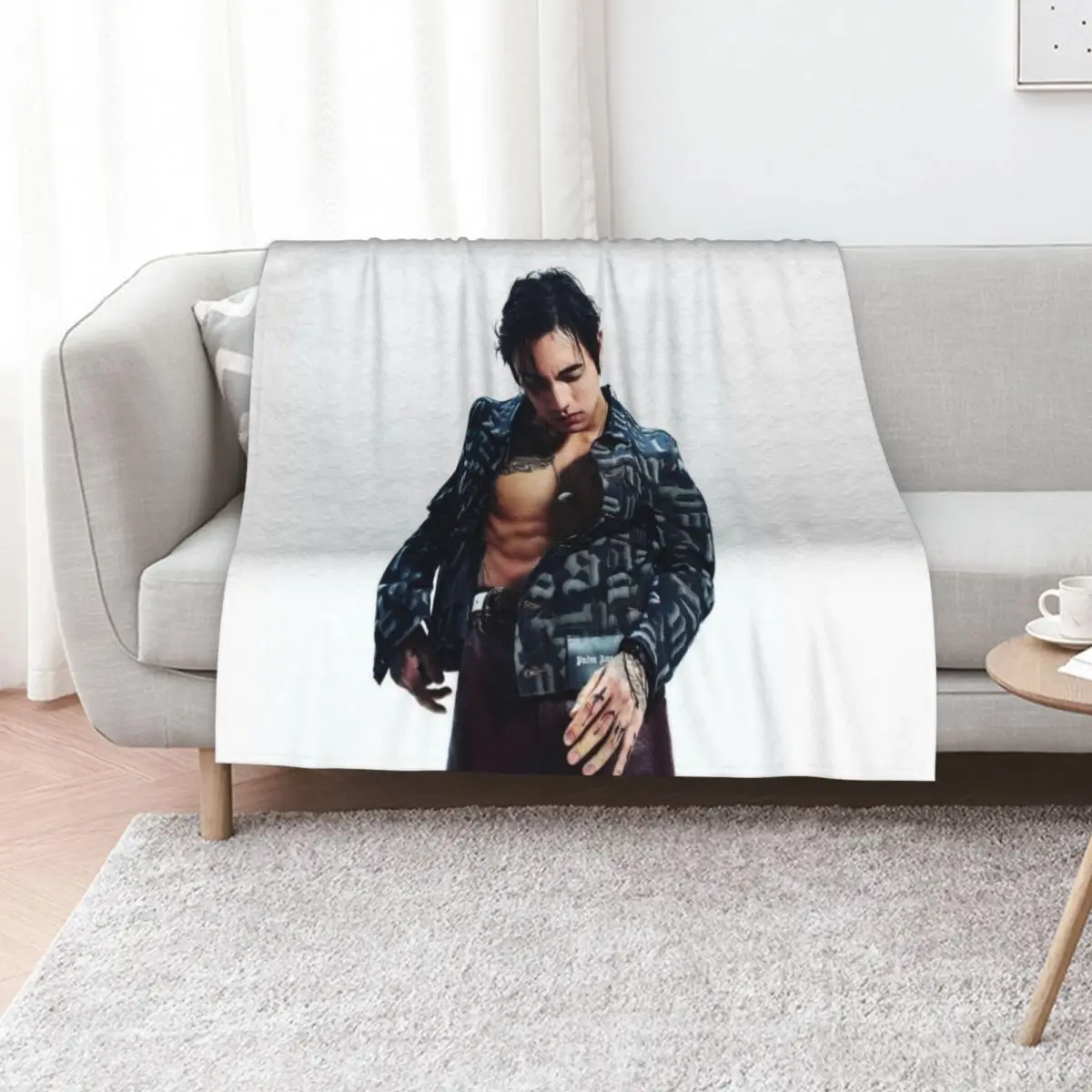 

DPR IAN mito abs hot sexy beautiful poster kpop dream perfect regime Throw Blanket anime Polar Travel Sofa Throw Blankets