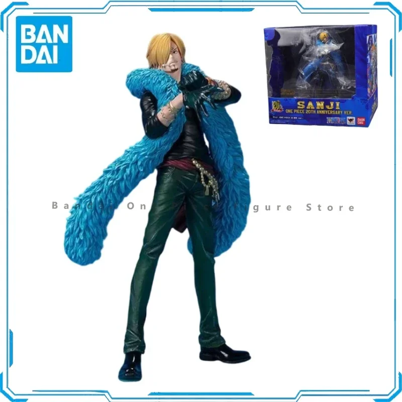 

В наличии оригинальная фигурка FZ Bandai One Piece Sanji 20th Anniversary, анимационная игрушка, подарок, модель, коллекционер, аниме, хобби, подлинная