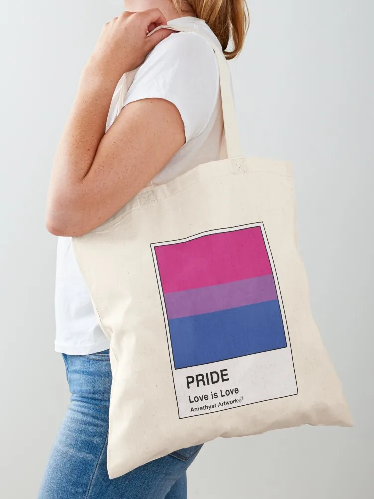 ثنائي الجنس فخر العلم رقاقة الطلاء بطاقة حمل حقيبة لطيف الحقيبة حقيبة أكياس فاخرة المرأة حقيبة المتسوق النساء الكبيرة