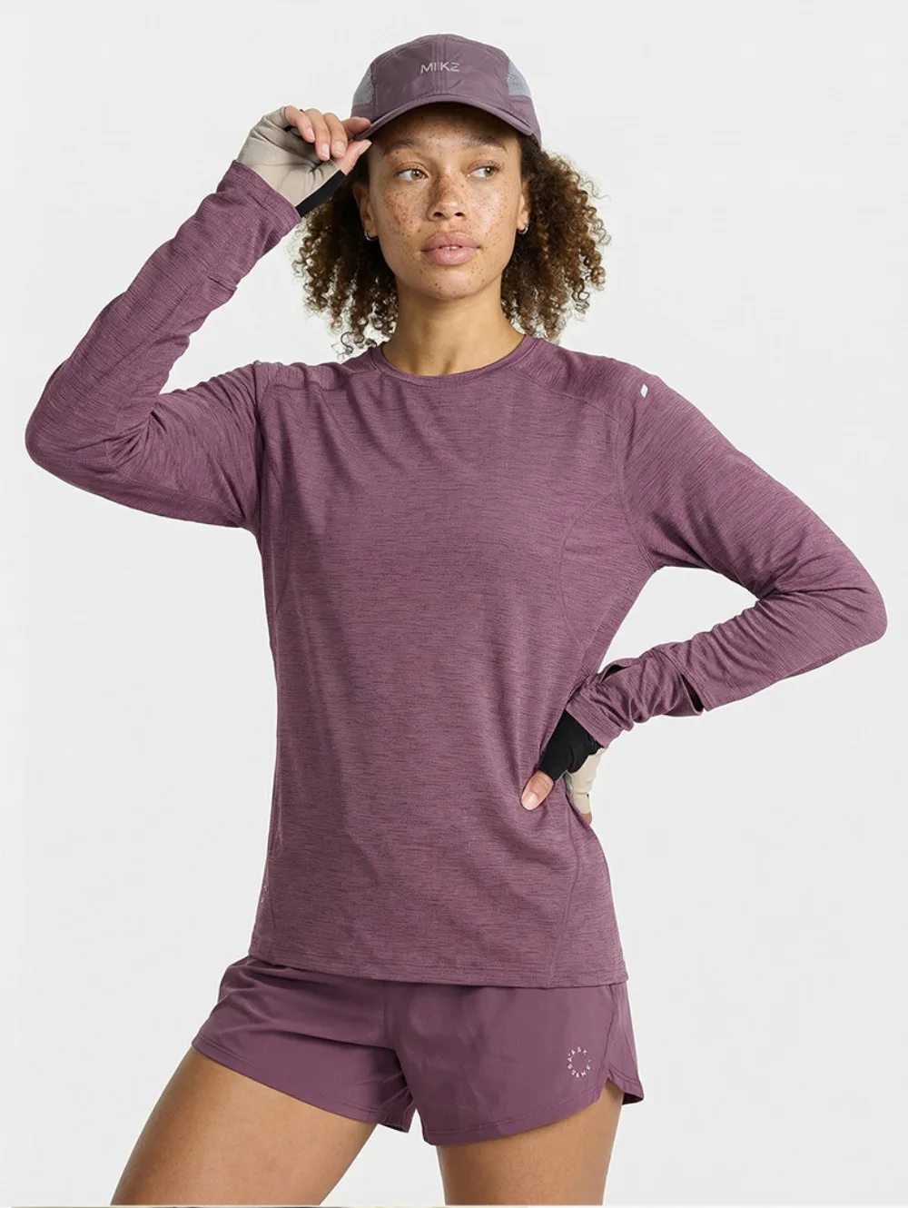 Quick Drying Hasselblad Line Running T-shirt Spring and Summer Women's Trendy Outdoor Travel Climbing Antibacterial Sports Top