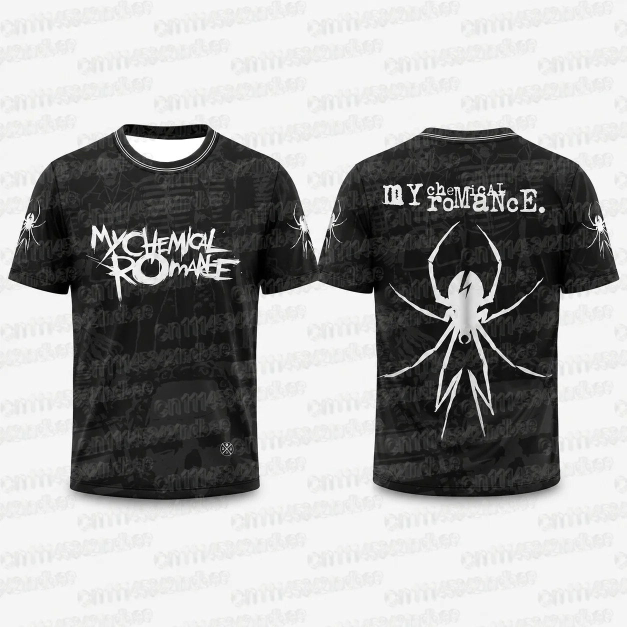 2026 MCR My Chemical Romance Album Tour Fußballtrikot Sommer Rock-Stil Atmungsaktives Schnelltrocknendes T-Shirt Familienoutfit – Detail 6