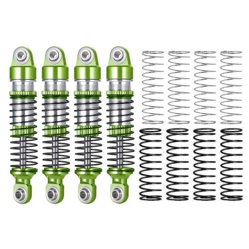 

X18A-4 шт. металлический масляный амортизатор для Traxxas TRX4M TRX-4M 1/18 RC гусеничный автомобиль, обновленные детали, аксессуары