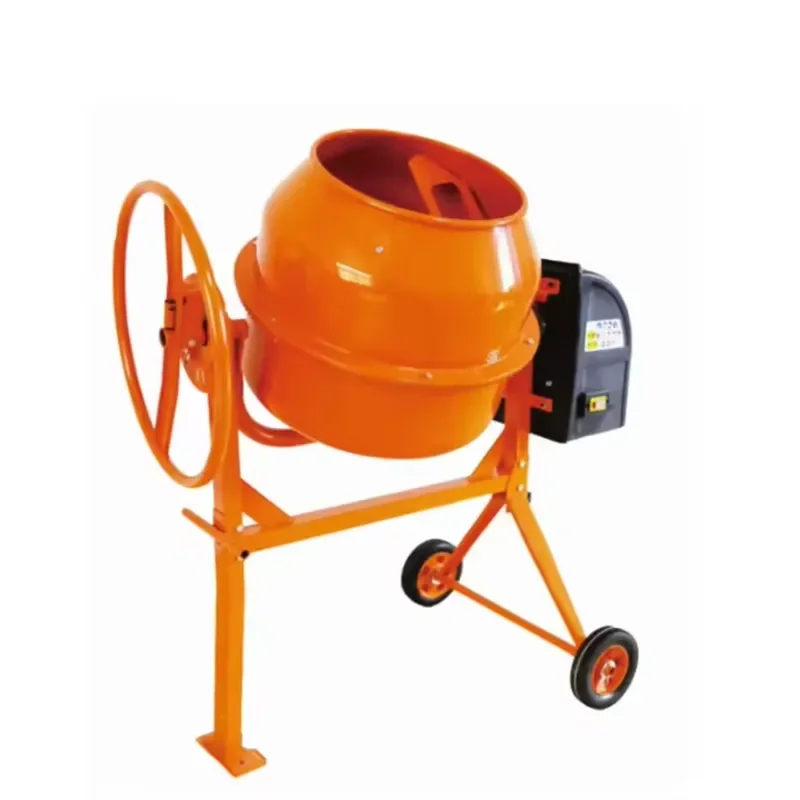 Portable Electric Concrete Cement Mixer Small Roller Mixing Machine Factory Price