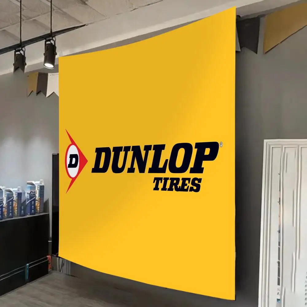 Famous Brand D-Dunlop Flags Wall Hanging Banner for Bedroom, Living Room, Home Decor, Decorative Fabric Tapestry
