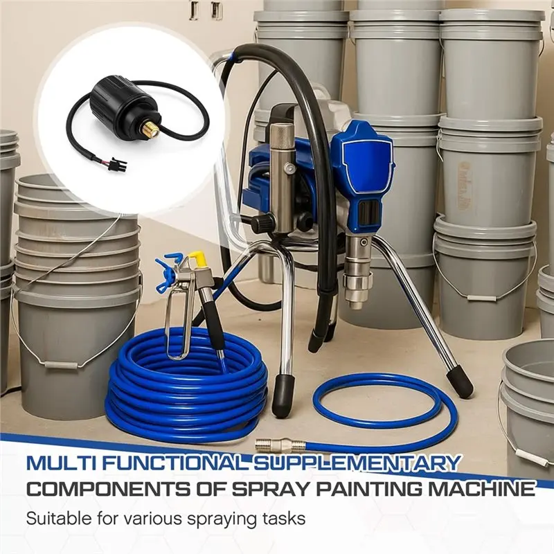 【هدية】لخاخ Graco بدون هواء 190 LTS/210 ES متوافق مع 2 قطعة 249005 منظم الضغط صمام تنظيم التحكم في الضغط #4