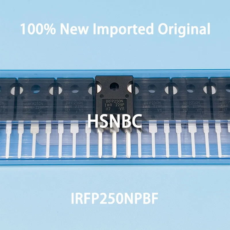 

10Pcs/Lot IRFP250N IRFP250NPBF TO-247 200V 30A MOSFET N-Channel Field-effect Transistor 100% New Imported Original