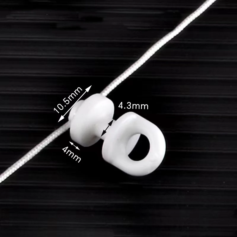 Silent S Fold Wave Curtain Track Pulley System Rail Line Runner Cable Wheel Roller Hooks for Home Decor