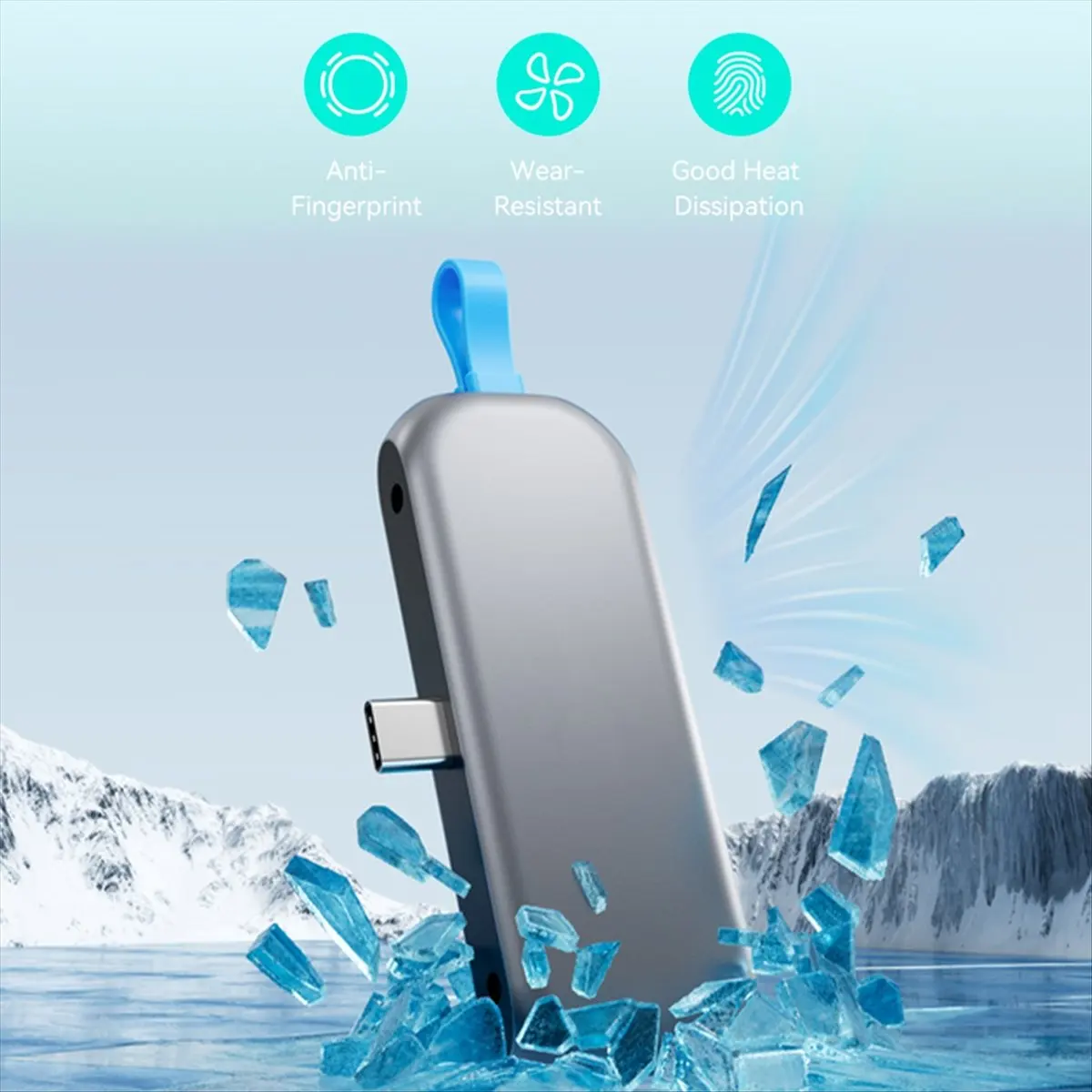 Stable- Ventions 4 in 1 Portable USB 3.2 Gen2 4K 60Hz HDMI-Compatible HUB PD 100W Charging Adapter Docking Station