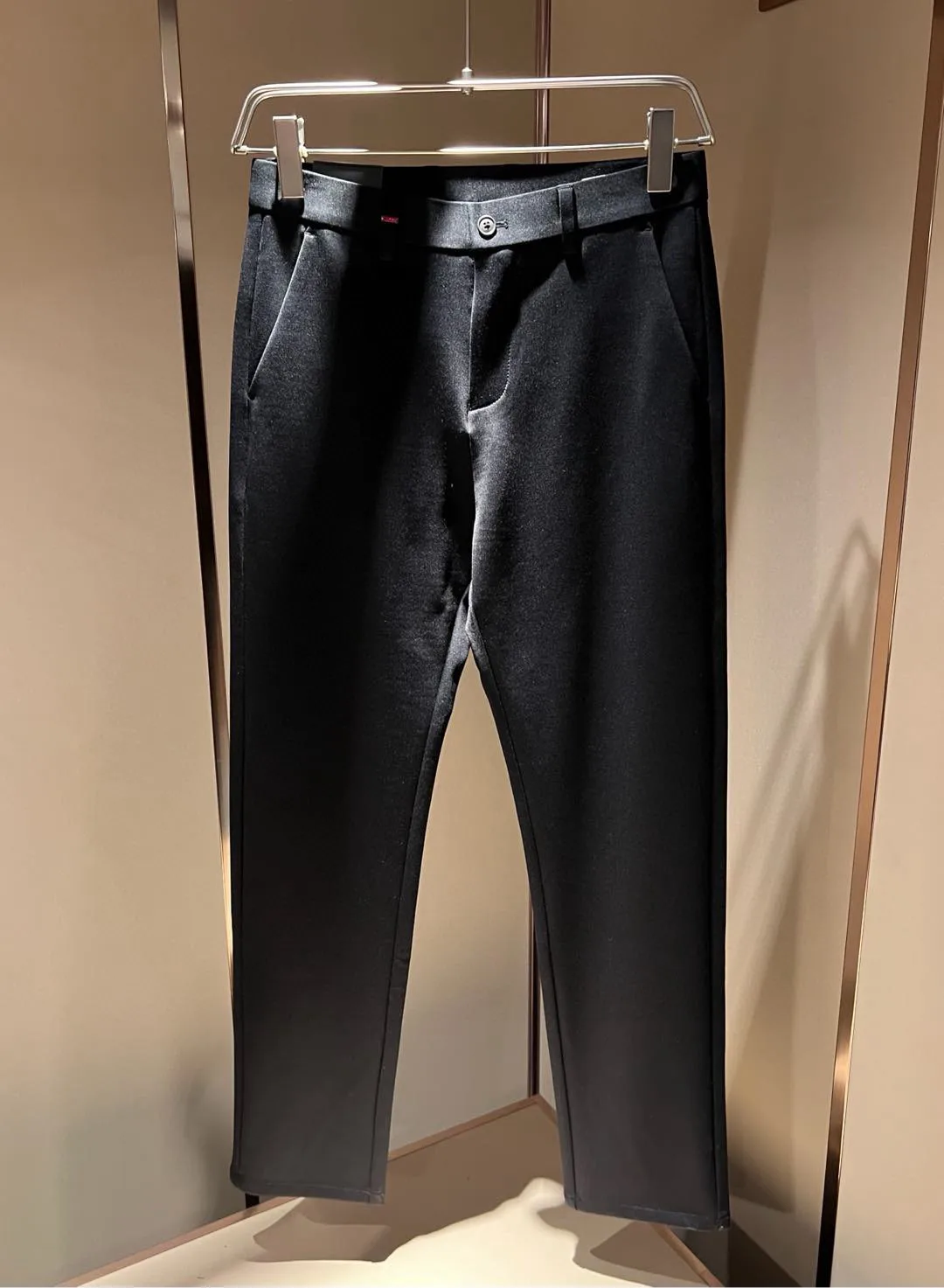 Kiton Italian 25ss anti-wrinkle non-ironing simple old money style small straight business casual pants