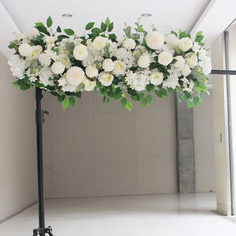 

Silk Peony Artificial Flower Row Decoration, Wedding Flower Wall, Romantic DIY Arch Party Supplies, 100cm