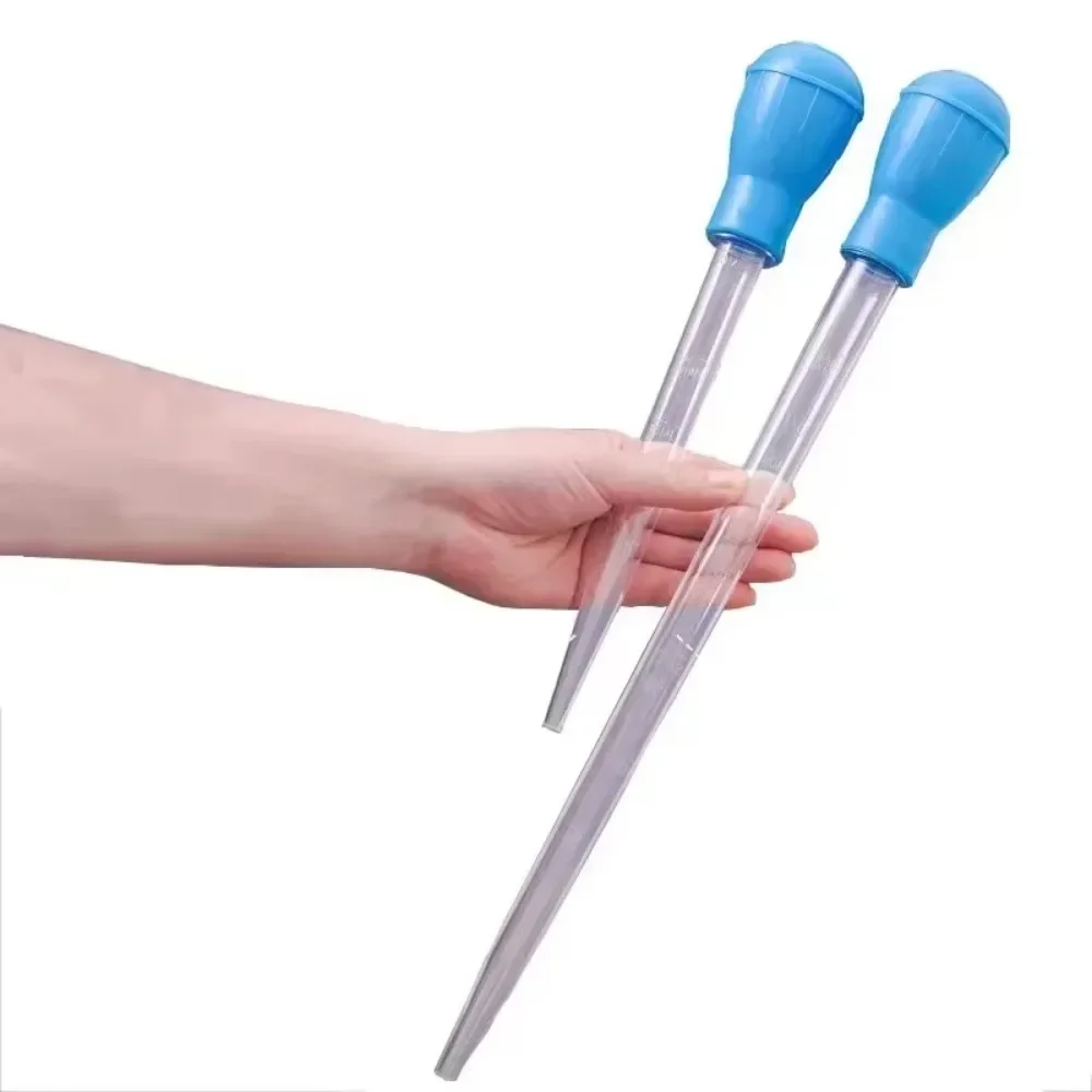 2024 1pc New Lengthen Pipettes Aquarium Siphon Fish Tank Vacuum Cleaner Simple Cleaning Tool for Aquarium Water Changer