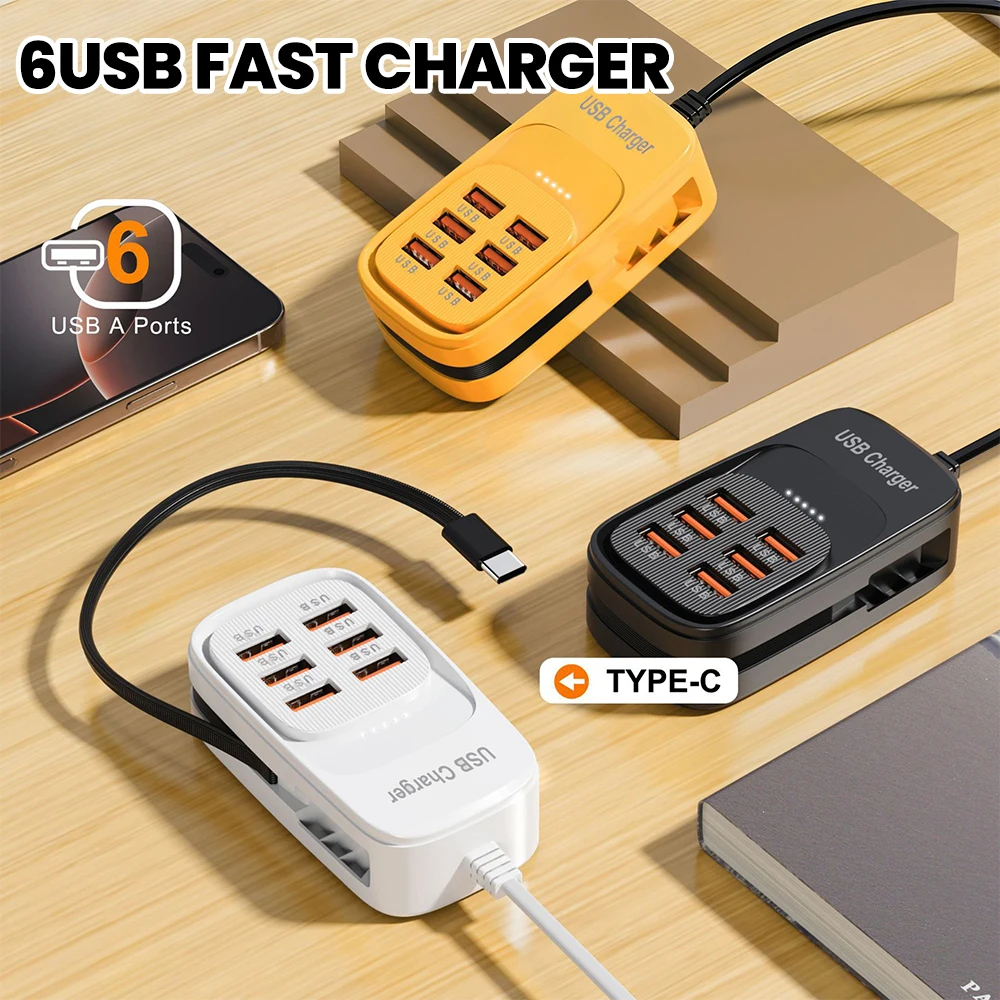 6 In 1 Usb Fast Cha…