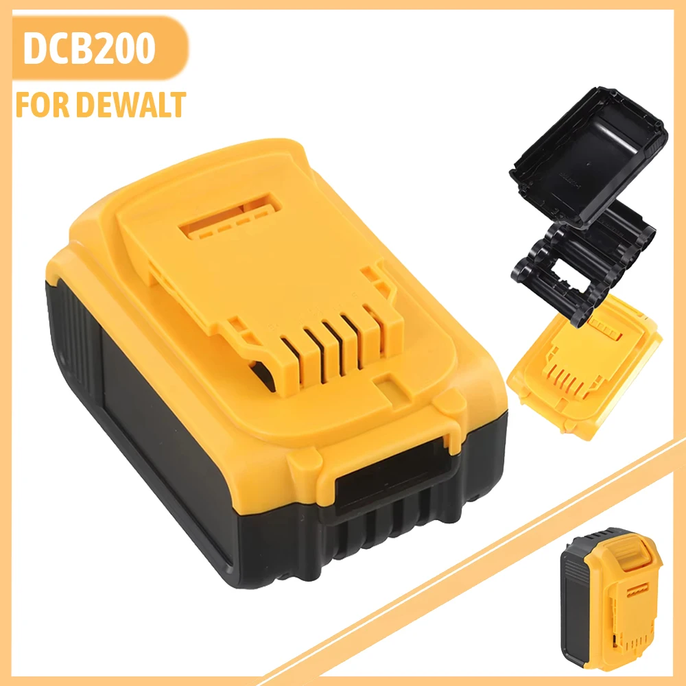 

DCB200 Battery Plastic Case Circuit Board Accessories 18V 20V For Dewalts Li-Ion Battery Circuit Board Protection Shell