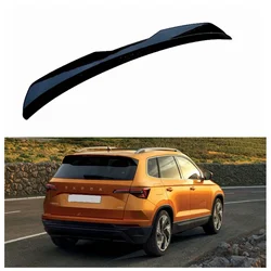 Rear Roof Lip Spoiler For Skoda Karoq 2017 - 2020 Roof Spoiler Gloss Black Accessories Body Kit ABS Plastic Car Rear Wing