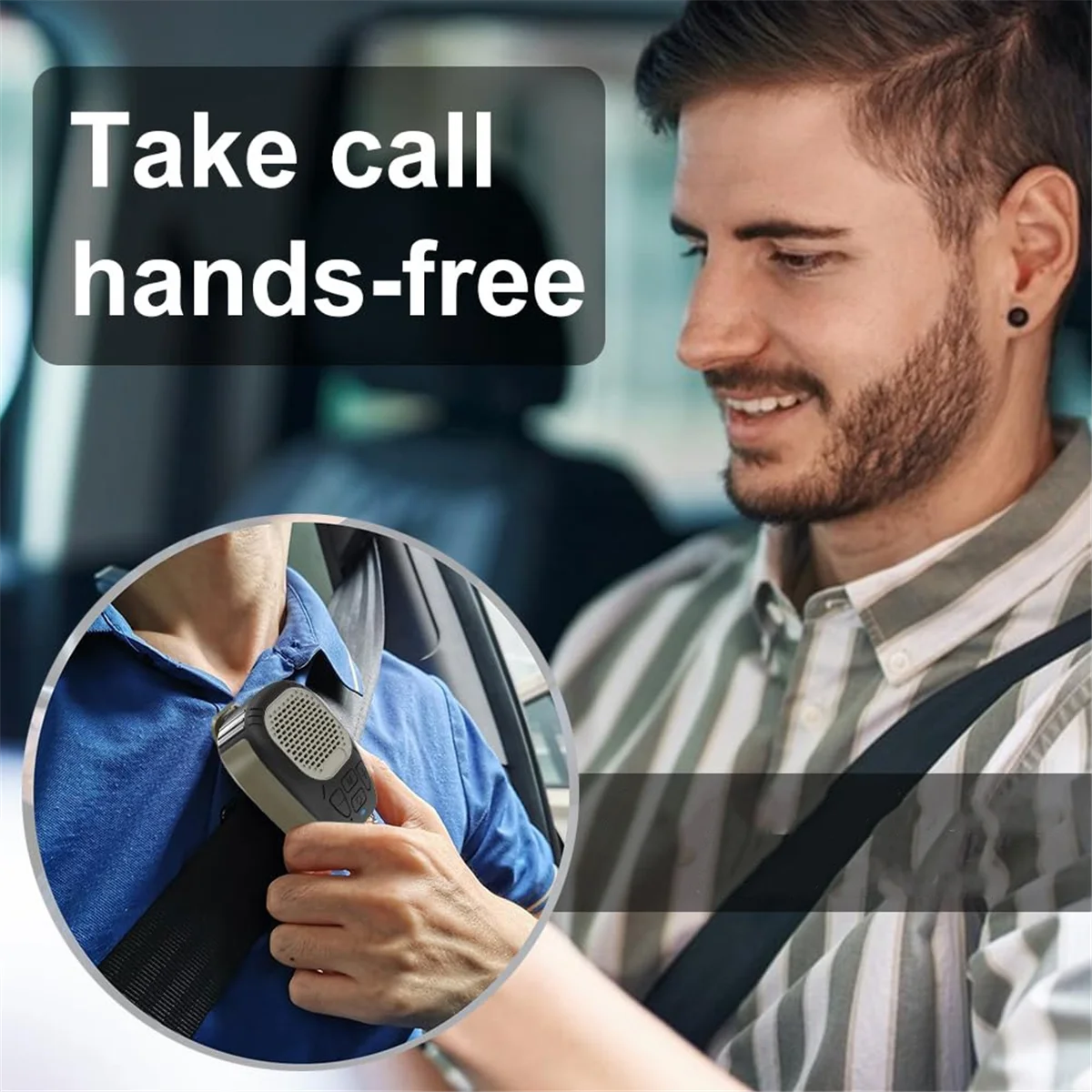 

Носимый Bluetooth-динамик с магнитным зажимом для воды - портативный динамик со встроенным микрофоном для музыки и звонков без помощи рук