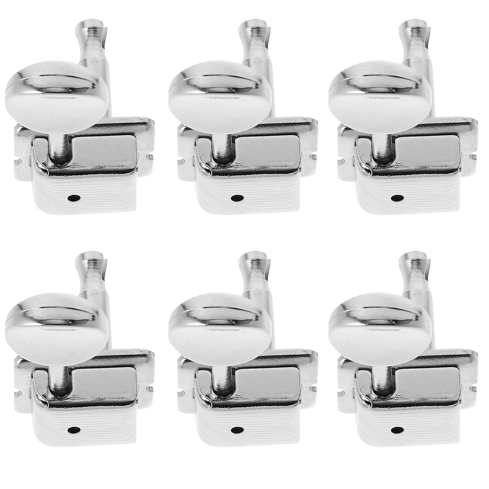 

6Pcs Guitar Tuning Machines Accurate Pitch Knobs Easy Installation Electric Guitar Tuners Instrument Tuner Tuning Peg,