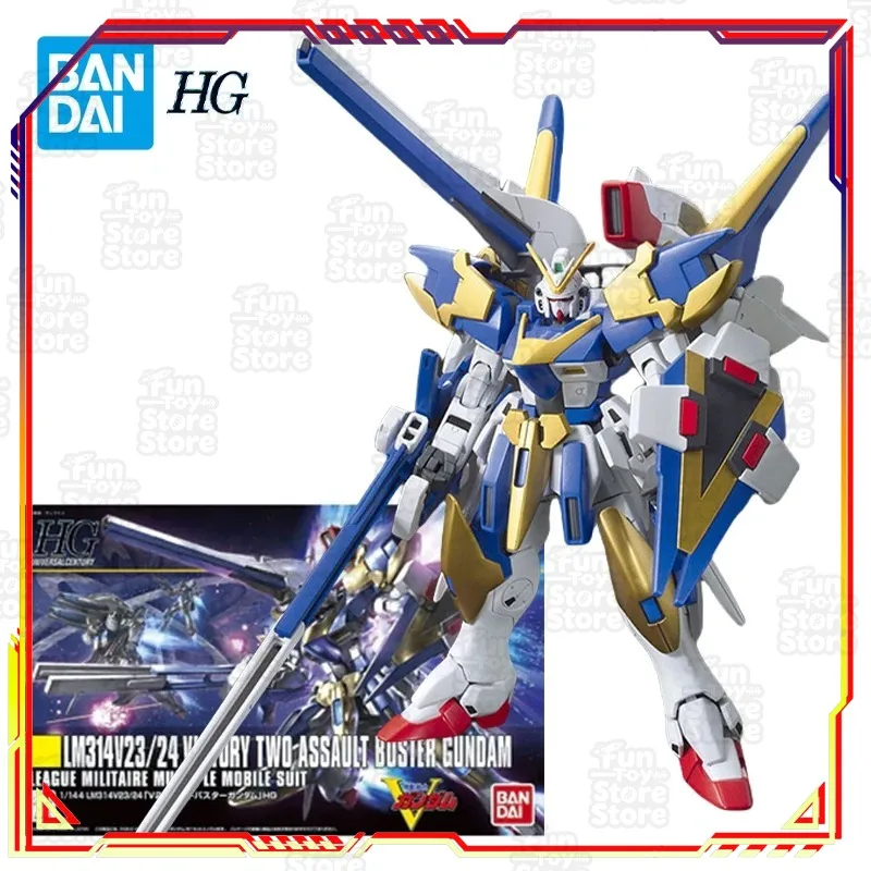 

Bandai Gundam Build Divers Re:RISE V2 Assault-Buster Gundam Action Figure Anime Toy Model Kit for Boys Collectors Gifts