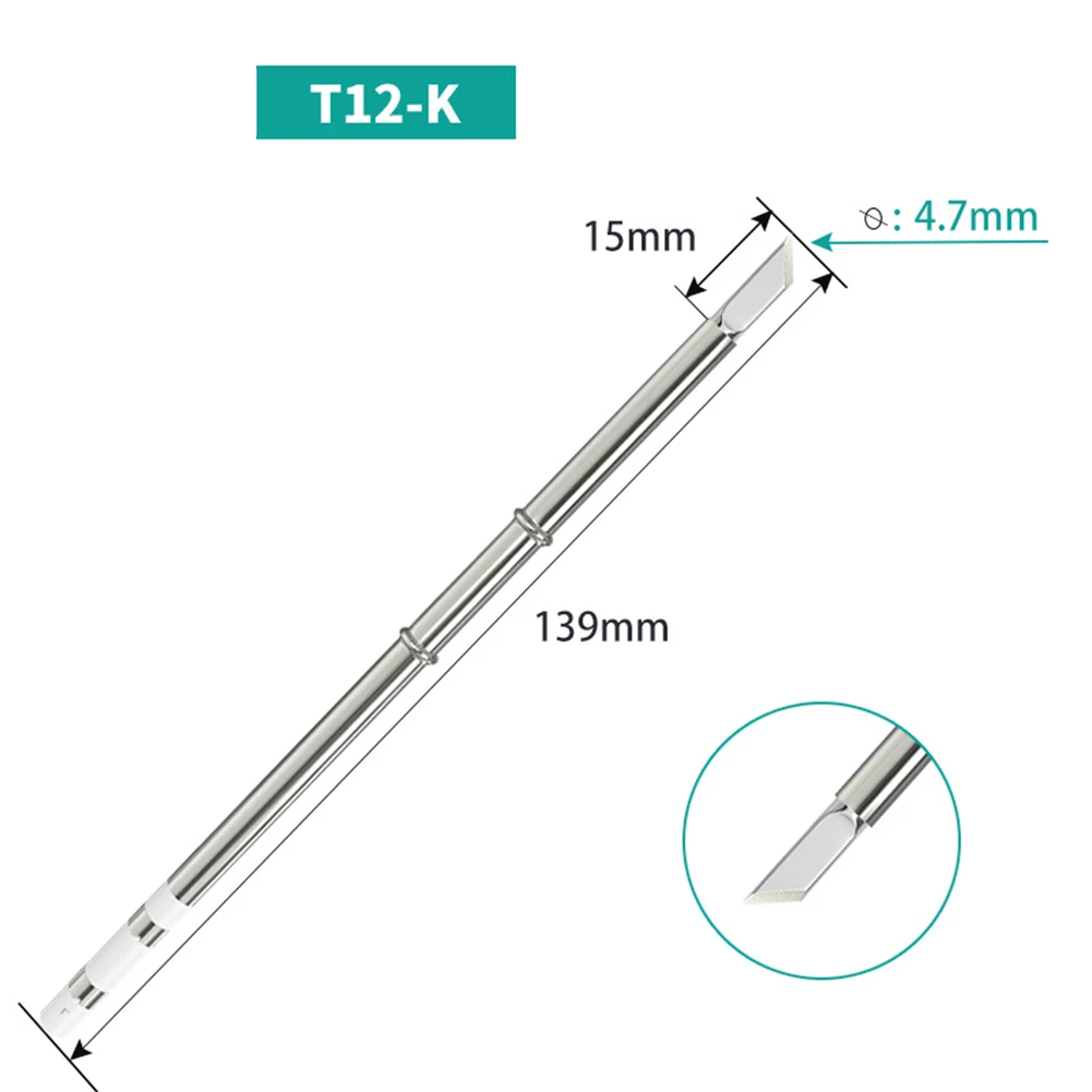 T12 Soldering Iron Tips Soldering Station Electric Soldering Iron ILS/K/I/BC2/C4 DIY Soldering Station Kits Welding Tools 2023