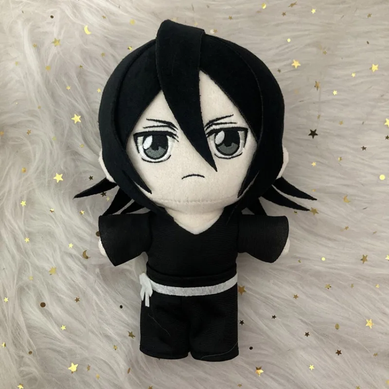 20cm Anime BLEACH peluche giocattoli da collezione carino Ichigo Rukia Ulquiorra Sousuke Gin bambola morbido cuscino imbottito regali di compleanno per bambini